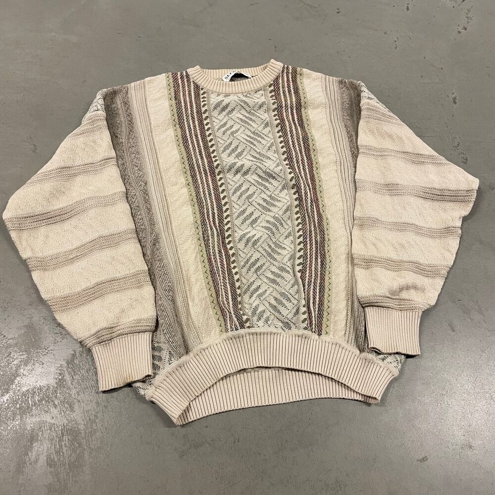 Vintage 90s st.croix textured sweater